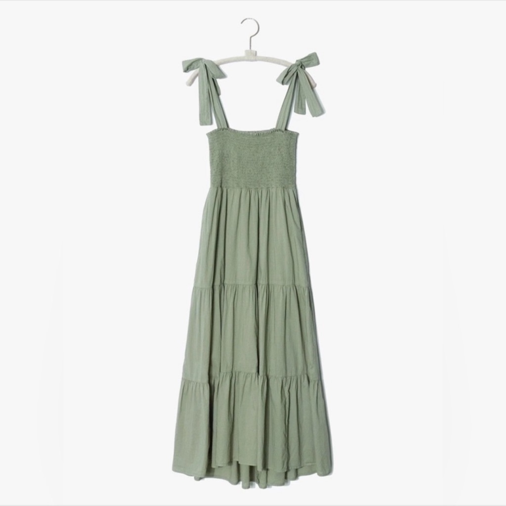 Xirena Lorraine Dress Size Small Color: Sand Olive Green New Small